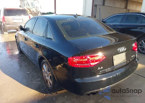 2011 Audi A4 2.0T Premium from USA, damaged, VIN WAUAFAFL2BN053196